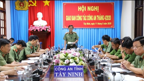 Hội nghị giao ban công tác tháng 4.2020