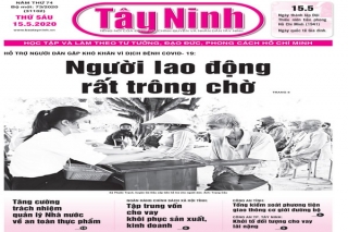 Điểm báo in Tây Ninh ngày 15.5.2020