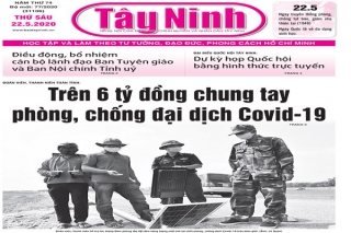 Điểm báo in Tây Ninh ngày 22.5.2020