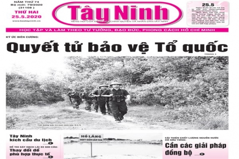 Điểm báo in Tây Ninh ngày 25.5.2020