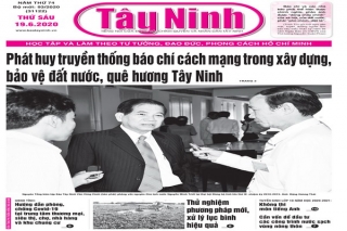 Điểm báo in Tây Ninh ngày 19.6.2020