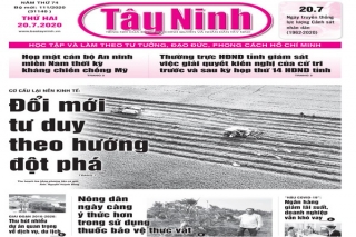 Điểm báo in Tây Ninh ngày 20.7.2020