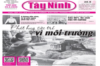 Điểm báo in Tây Ninh ngày 27.8.2020