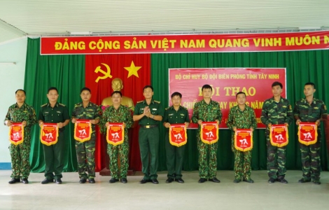 Biên phòng Tây Ninh khai mạc hội thao võ chiến đấu tay không