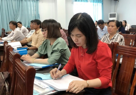 Tập huấn nâng cao năng lực cho cán bộ làm công tác giảm nghèo năm 2020