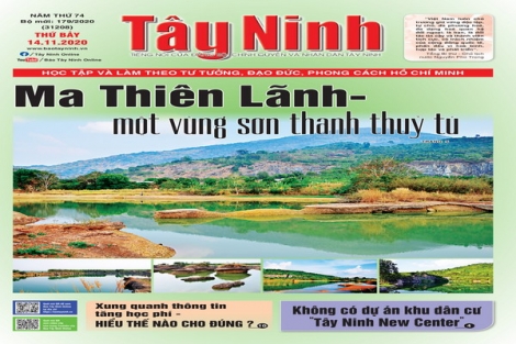 Điểm báo in Tây Ninh ngày 14.11.2020