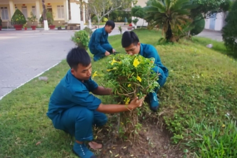 Gò Dầu: Sơ kết phong trào “Xây dựng và quản lý doanh trại chính quy xanh, sạch, đẹp” năm 2020