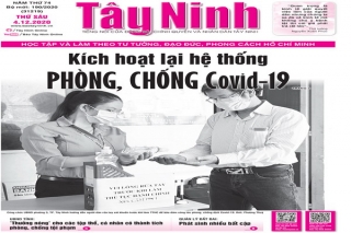 Điểm báo in Tây Ninh ngày 04.12.2020