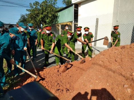 Huyện Bến Cầu ra quân làm công tác dân vận đợt 2 năm 2020