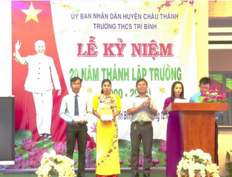 Kỷ niệm 20 năm ngày thành lập Trường THCS Trí Bình