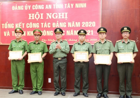 Đảng bộ Công an Tây Ninh tổng kết công tác Đảng năm 2020