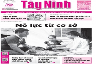 Điểm báo in Tây Ninh ngày 06.01.2021