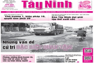 Điểm báo in Tây Ninh ngày 15.01.2021