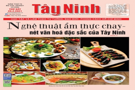 Điểm báo in Tây Ninh ngày 20.02.2021