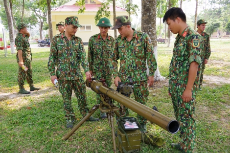 Sư đoàn 5: Tập huấn pháo binh năm 2021