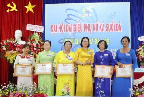 Đại hội đại biểu phụ nữ xã Suối Đá nhiệm kỳ 2021 – 2026