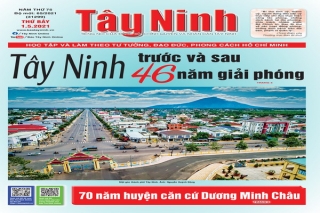 Điểm báo in Tây Ninh ngày 01.05.2021