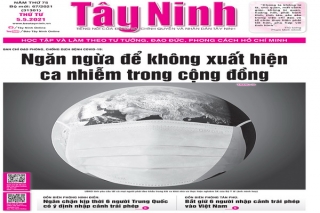 Điểm báo in Tây Ninh ngày 05.05.2021