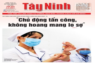 Điểm báo in Tây Ninh ngày 08.05.2021