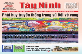 Điểm báo in Tây Ninh ngày 15.05.2021