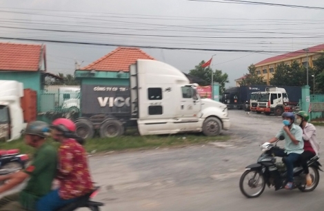 Sẽ di dời bãi xe Container đi nơi khác