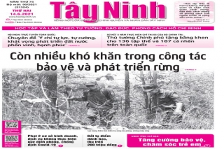 Điểm báo in Tây Ninh ngày 14.06.2021