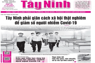 Điểm báo in Tây Ninh ngày 11.08.2021