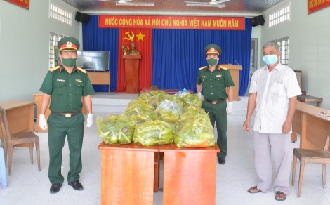 Ban CHQS huyện Tân Châu: Chung tay phòng, chống dịch Covid -19