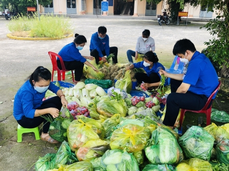 Tuổi trẻ Đồng Khởi xung kích, chung tay phòng chống dịch Covid-19