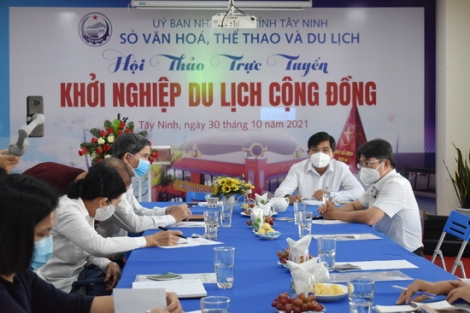 Tây Ninh: Tổ chức Hội thảo trực tuyến Khởi nghiệp du lịch cộng đồng