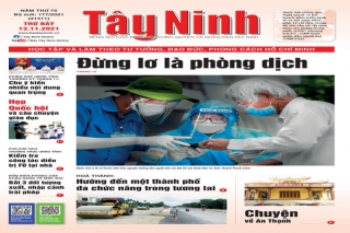 Điểm báo in Tây Ninh ngày 13.11.2021