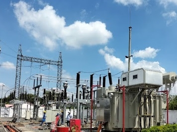 Đưa vào vận hành công trình chống quá tải trạm 110kV Tân Hưng