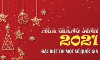 [Infographics] Mùa Giáng sinh 2021 đặc biệt tại một số quốc gia