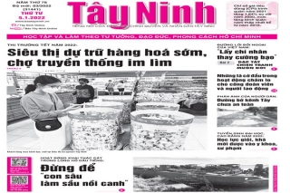 Điểm báo in Tây Ninh ngày 05.01.2022