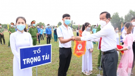 Huyện Gò Dầu khai mạc Đại hội Thể dục thể thao lần thứ IX