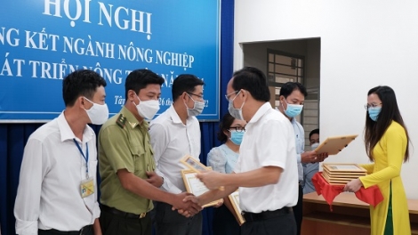 Sở nông nghiệp và phát triển nông thôn tổng kết công tác năm 2021