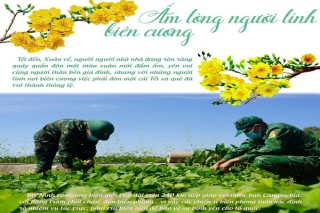 Ấm lòng người lính biên cương