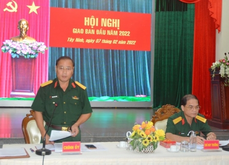 Giao ban đầu xuân Nhâm Dần