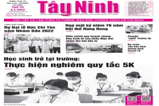 Điểm báo in Tây Ninh ngày 09.02.2022