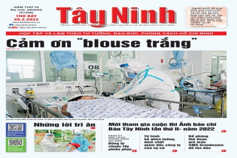 Điểm báo in Tây Ninh ngày 26.02.2022