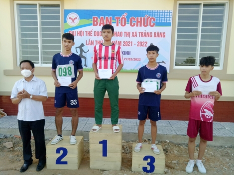 Tổ chức thi đấu môn điền kinh Đại hội Thể dục Thể thao lần thứ VIII, năm học 2021 - 2022