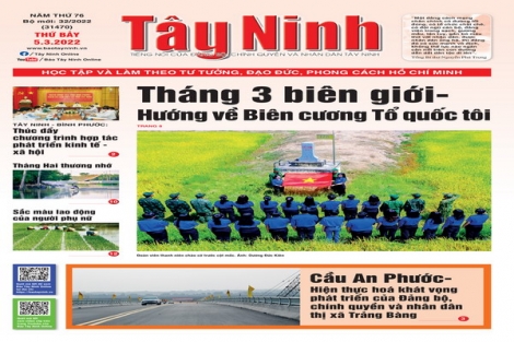 Điểm báo in Tây Ninh ngày 05.03.2022