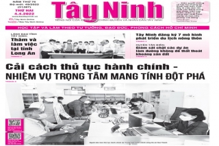 Điểm báo in Tây Ninh ngày 04.04.2022