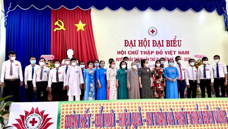 Đại hội đại biểu Hội Chữ thập đỏ huyện lần thứ IX, nhiệm kỳ 2022-2027