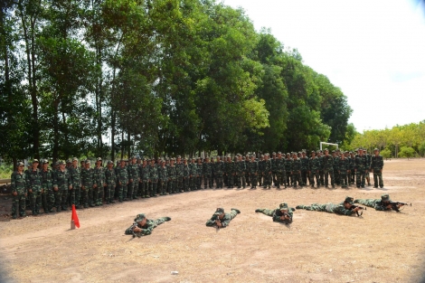 Hòa Thành và Bến Cầu: Quán triệt nhiệm vụ động viên huấn luyện quân nhân dự bị năm 2022