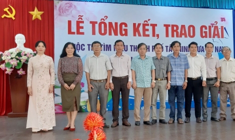 Tổng kết, trao giải cuộc thi tìm hiểu “Thành phố Tây Ninh xưa và nay”