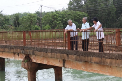 Công trình thuỷ lợi hồ Dầu Tiếng-nơi trưởng thành của nhiều thế hệ cán bộ