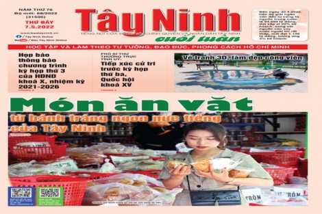 Điểm báo in Tây Ninh ngày 07.05.2022