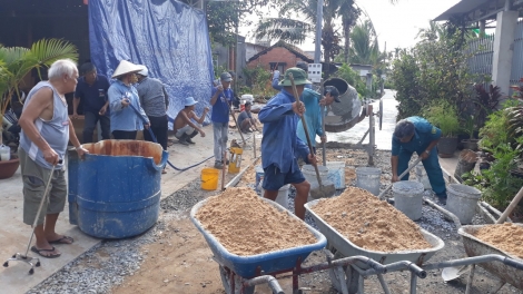 Nhân rộng mô hình "Thành viên Ban công tác Mặt trận phát huy vai trò gương mẫu chấp hành pháp luật, là tuyên truyền viên tiêu biểu"