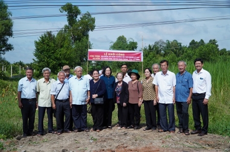 Khởi công công trình “Khu lưu niệm Trường nội trú Hoàng Lê Kha (thời kỳ 1962-1975)”